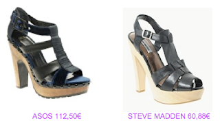 Sandalias estilo Alexa Chung: Asos vs Steve Madden